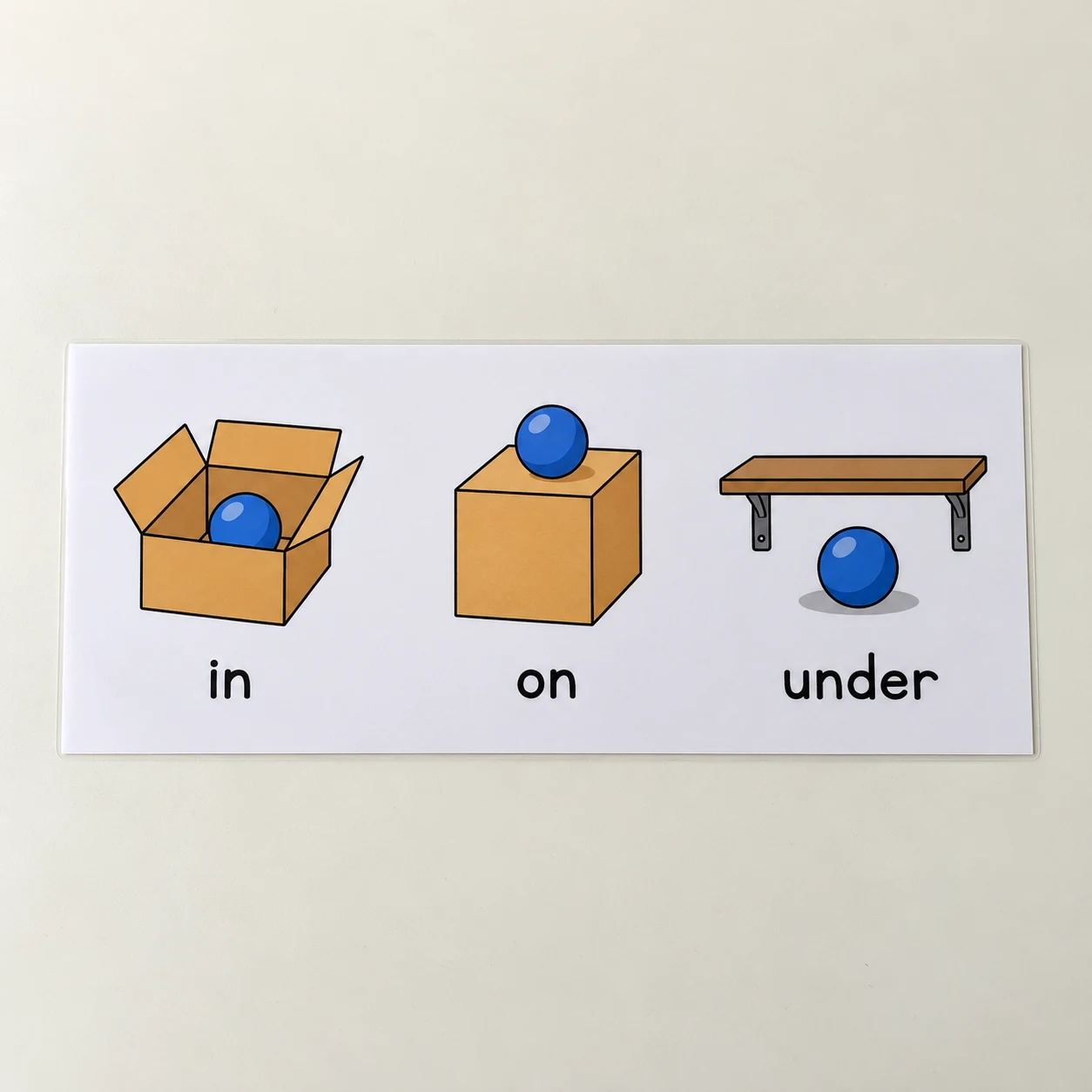 Position Word Chart